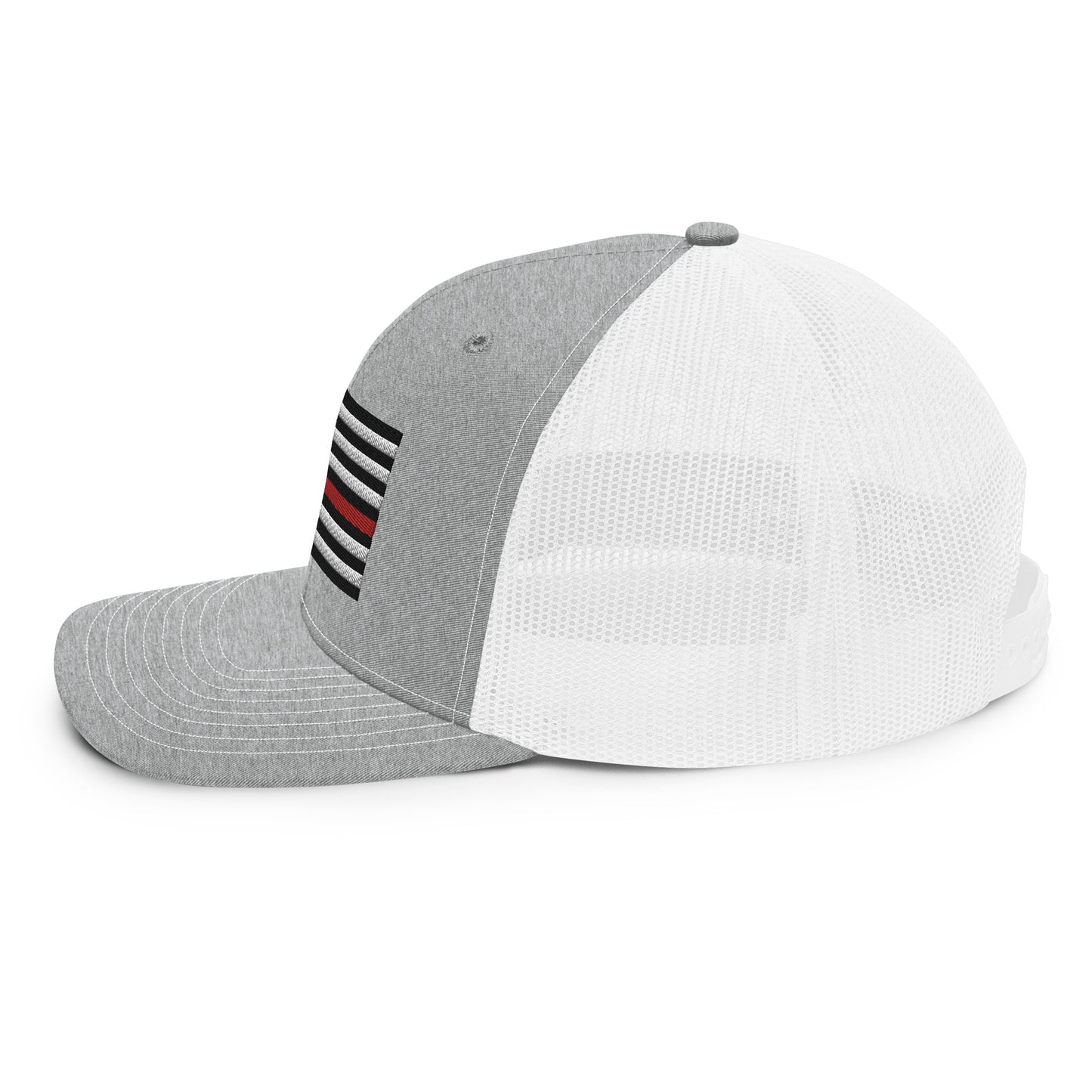 Red/Blue Line Flag Trucker Cap