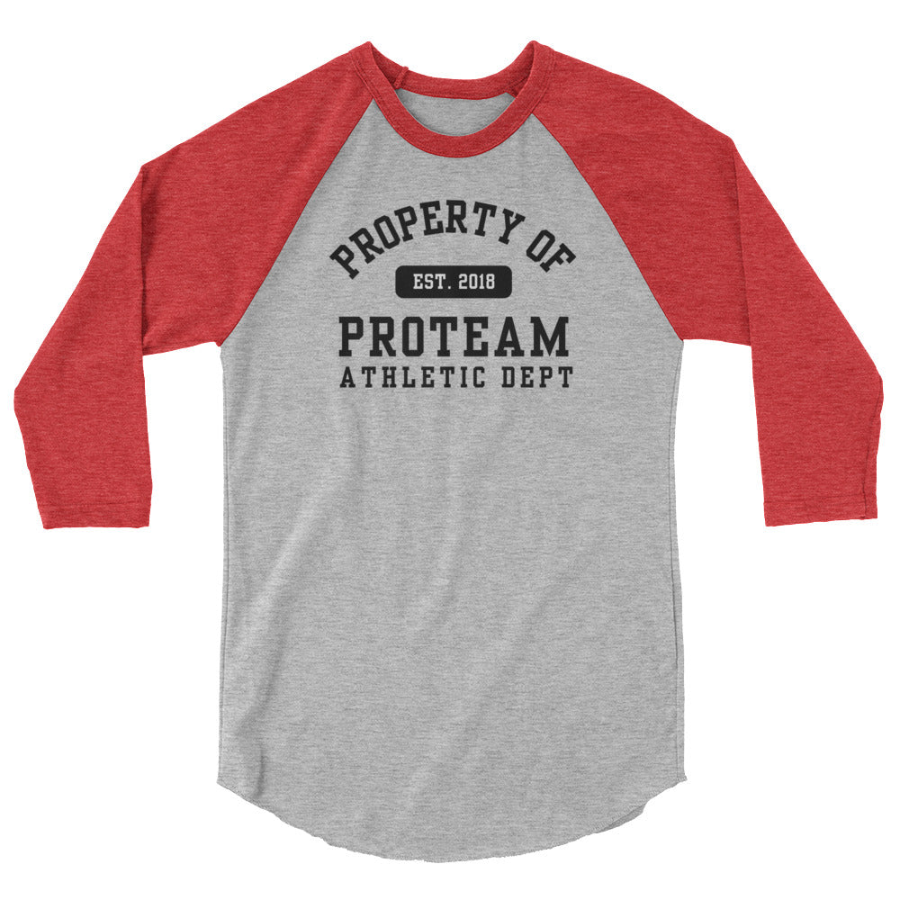 PTP Athletic Dept 3/4 Sleeve Raglan Shirt