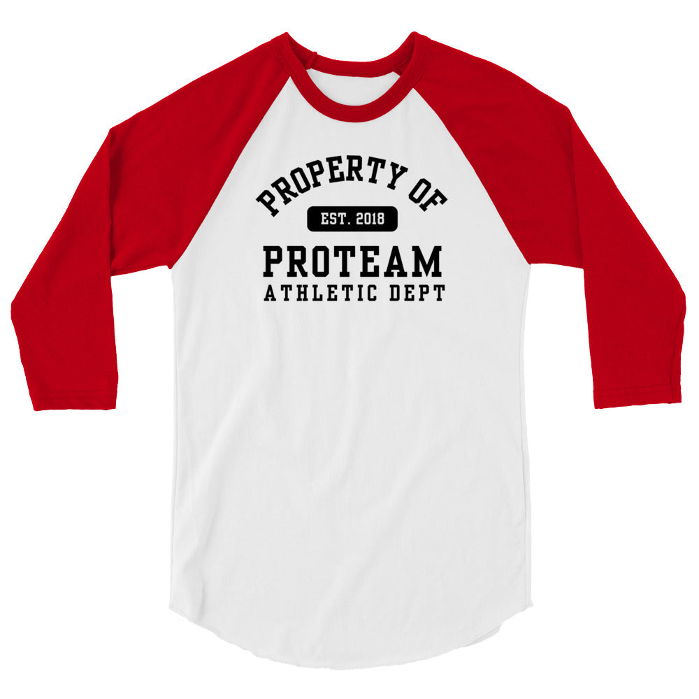 PTP Athletic Dept 3/4 Sleeve Raglan Shirt