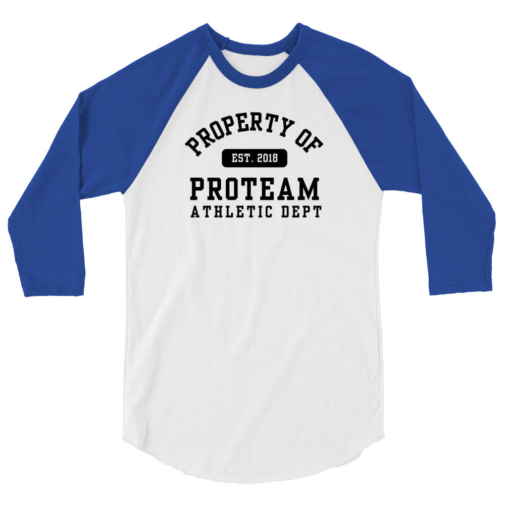 PTP Athletic Dept 3/4 Sleeve Raglan Shirt