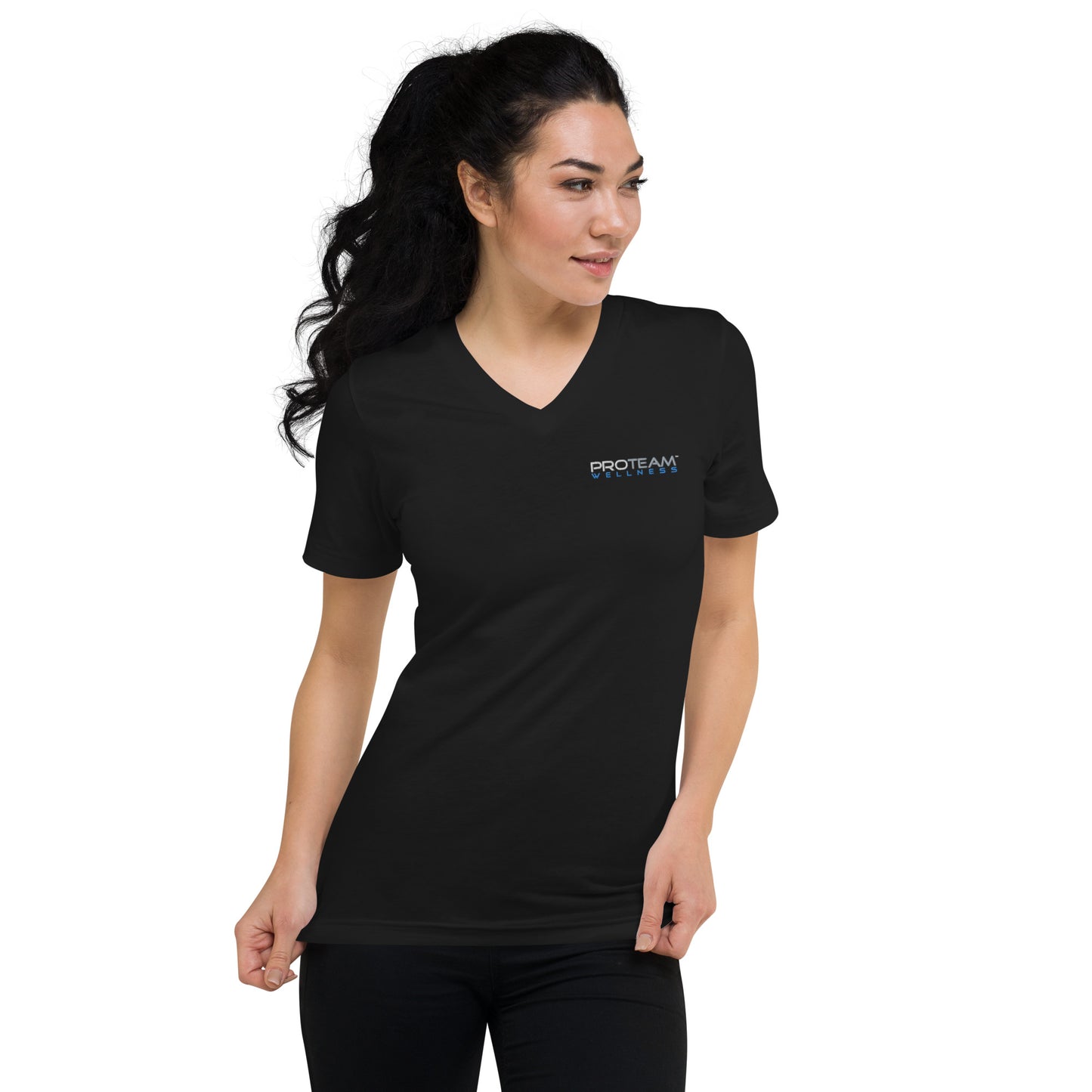 PW Unisex Short Sleeve V-Neck T-Shirt
