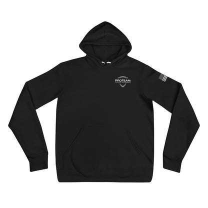 PTP Black Unisex hoodie