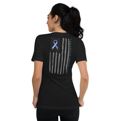 PW Unisex Short Sleeve V-Neck T-Shirt